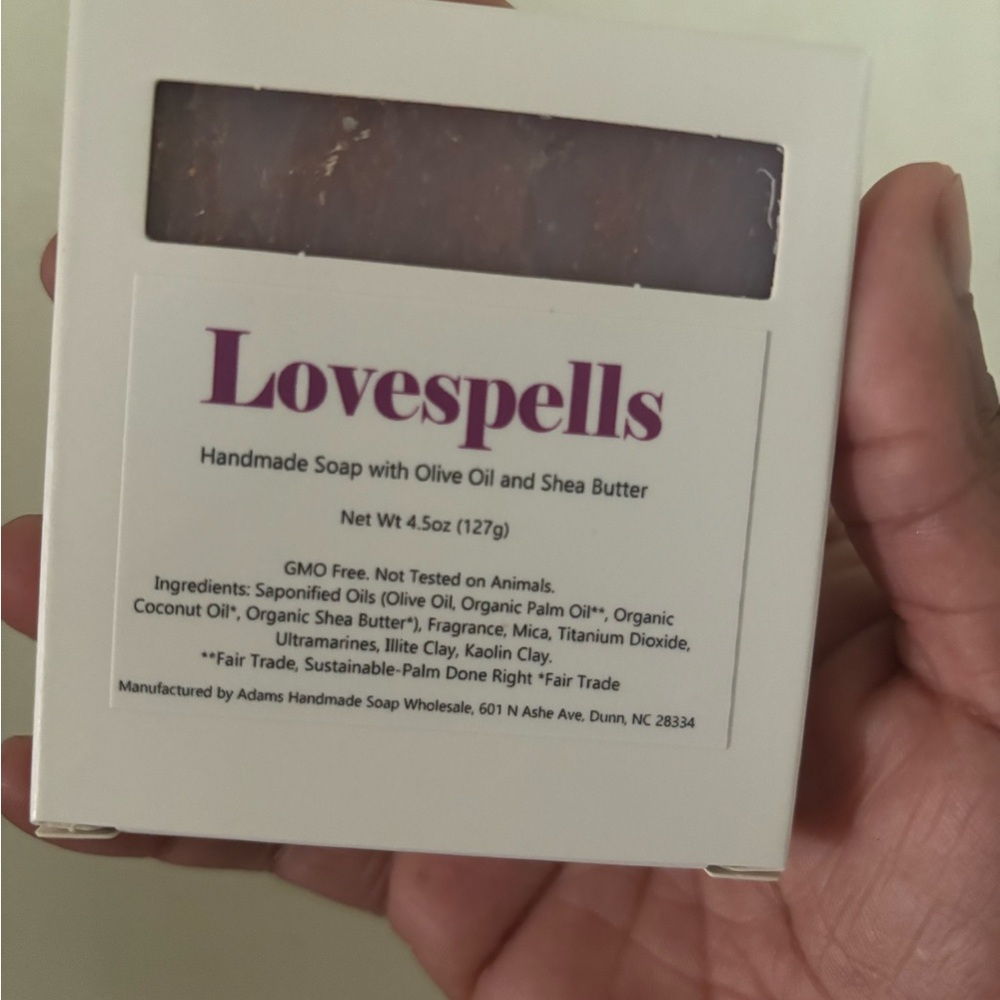 LoveSpells Handmade Soap
